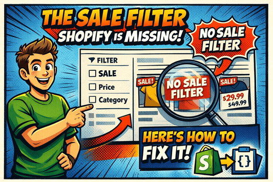 Shopify Doesn’t Have a Sale Filter… So I Built One works in all themes
