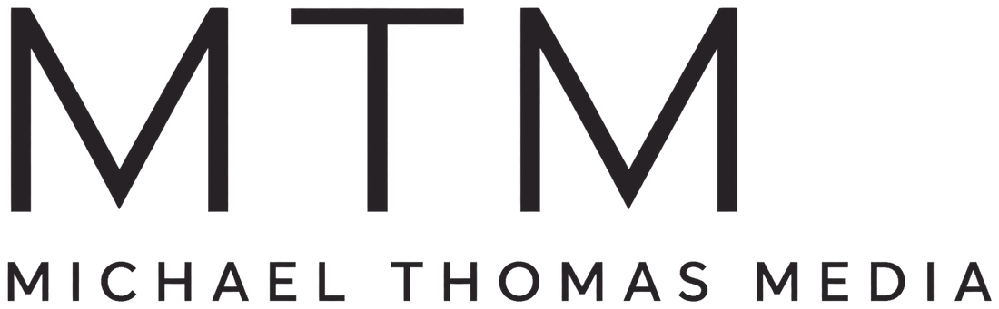 Michael Thomas Media logo with stylised MTM initials